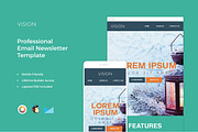 14 Email Newsletter Templates Bundle, an Email Template by ZippyPixels (Thumbnail 2 of 15)