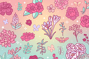 250+ Procreate kawaii flower stamps, a Brush Add-On by laura.design (Thumbnail 7 of 7)
