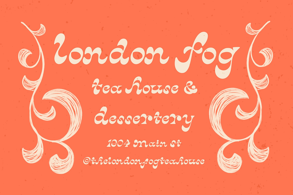 Weighted Tops 'N Bottoms Font, a Font by Liz Kohler Brown (Photo 2 of 4)