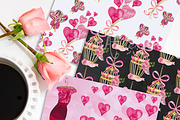 Love is All We Need Digital Paper, a Pattern Graphic by My Creative Atelier (Thumbnail 3 of 5)