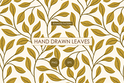 Climbing Leaves Seamless Pattern, a Pattern Graphic by HonestiesPrintS (Thumbnail 1 of 3)