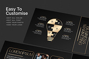 Luxury Black Powerpoint Template, a Presentation Template by SKY CREATION (Thumbnail 3 of 6)