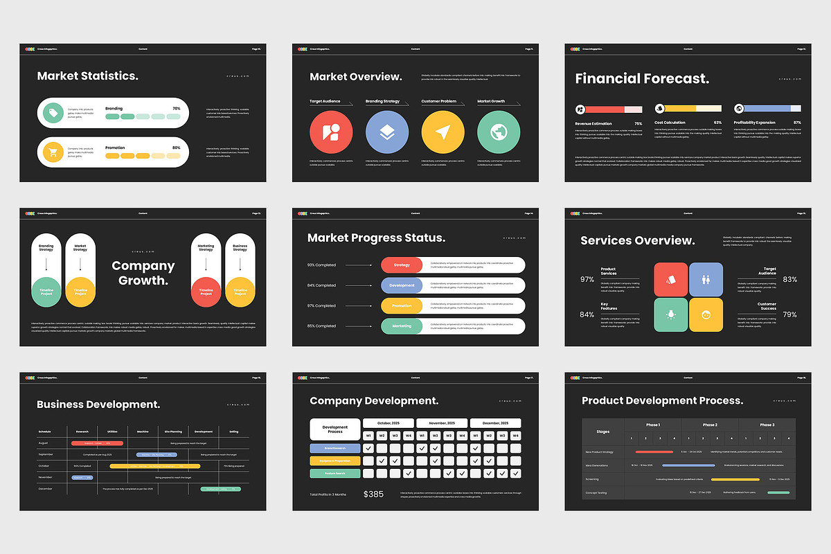 Creus : Infographic Google Slides, a Presentation Template by Punkl Camp (Photo 7 of 9)