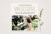 Mini Session Template, a Marketing Template by TheSeventhDesire (Thumbnail 1 of 2)