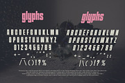 FAWN MODERN DISPLAY SAN SERIF FONT, a Sans Serif Font by BURSTYPE (Thumbnail 6 of 9)