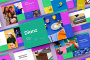Dianz - Business Google Slide, a Presentation Template by Dens Creative Studio (Thumbnail 1 of 6)