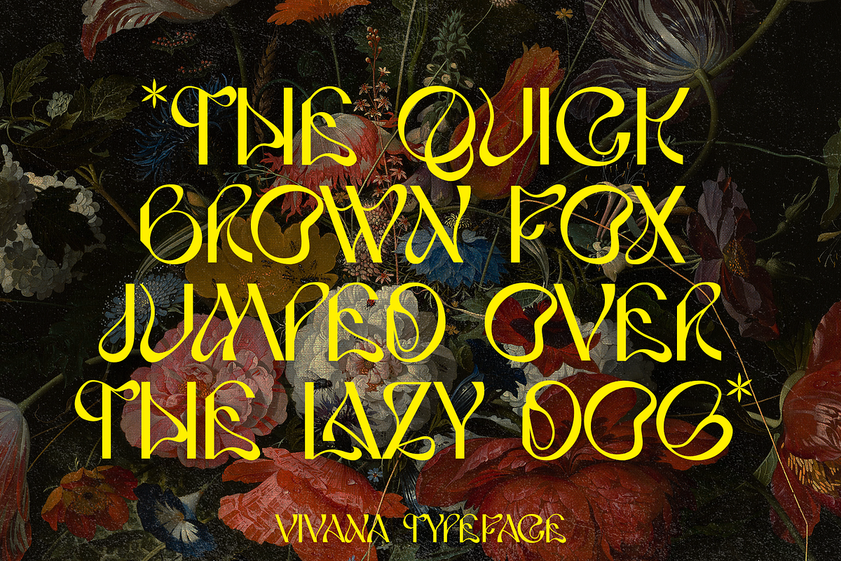 VIVANA | Modern Display, a Sans Serif Font by Alif Devan R. (Photo 5 of 12)