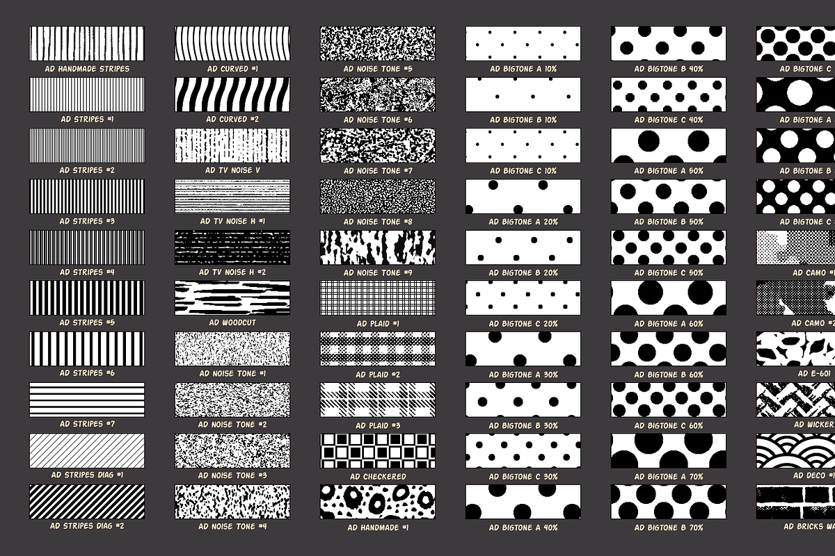 AD Screentones, a Brush Add-On by Alex Dukal (Photo 5 of 5)