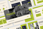 Hesta : School eClass Google Slides, a Presentation Template by Punkl Camp (Thumbnail 1 of 9)