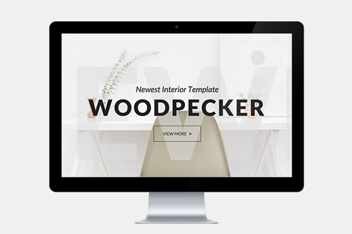 Interior HTML5 Template – WoodPecker, a HTML Template by GT3 Themes