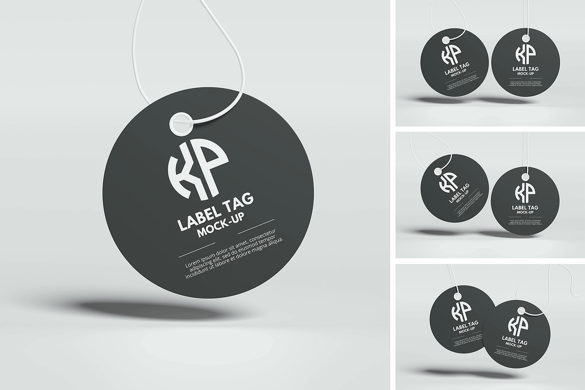 Label Tag Mockup, a Product Mockup by xavier_studio (Photo 1 of 5)