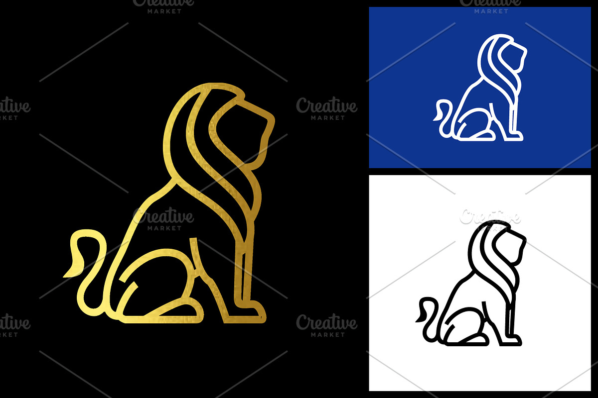 Royal Golden Lion logo, a Branding & Logo Template by Atlantis X Nurman Arbai (Photo 1 of 2)
