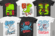 12 Kids t-shirt designs, a Graphic by Urbanshop (Thumbnail 3 of 3)