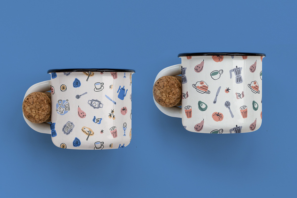 Breakfast food seamless patterns, a Pattern Graphic by Good Studio (Photo 8 of 13)