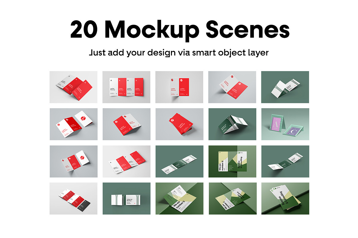 Brochure Mockups - Stationery Mockup, a Product Mockup by MockupForest (Photo 2 of 8)