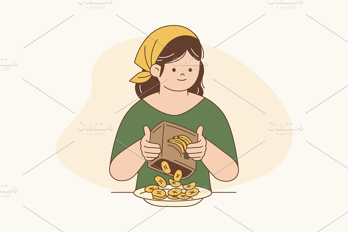 Banana Life Illustration, an Object Graphic by Jump Studio (Photo 3 of 12)