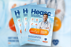 Doctor Clinic Flyer Template