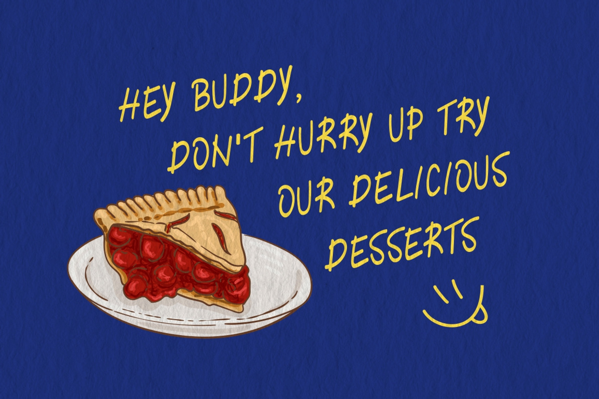 Quick Takeaway fast food fonts, a Sans Serif Font by Fat Hamster (Photo 5 of 17)