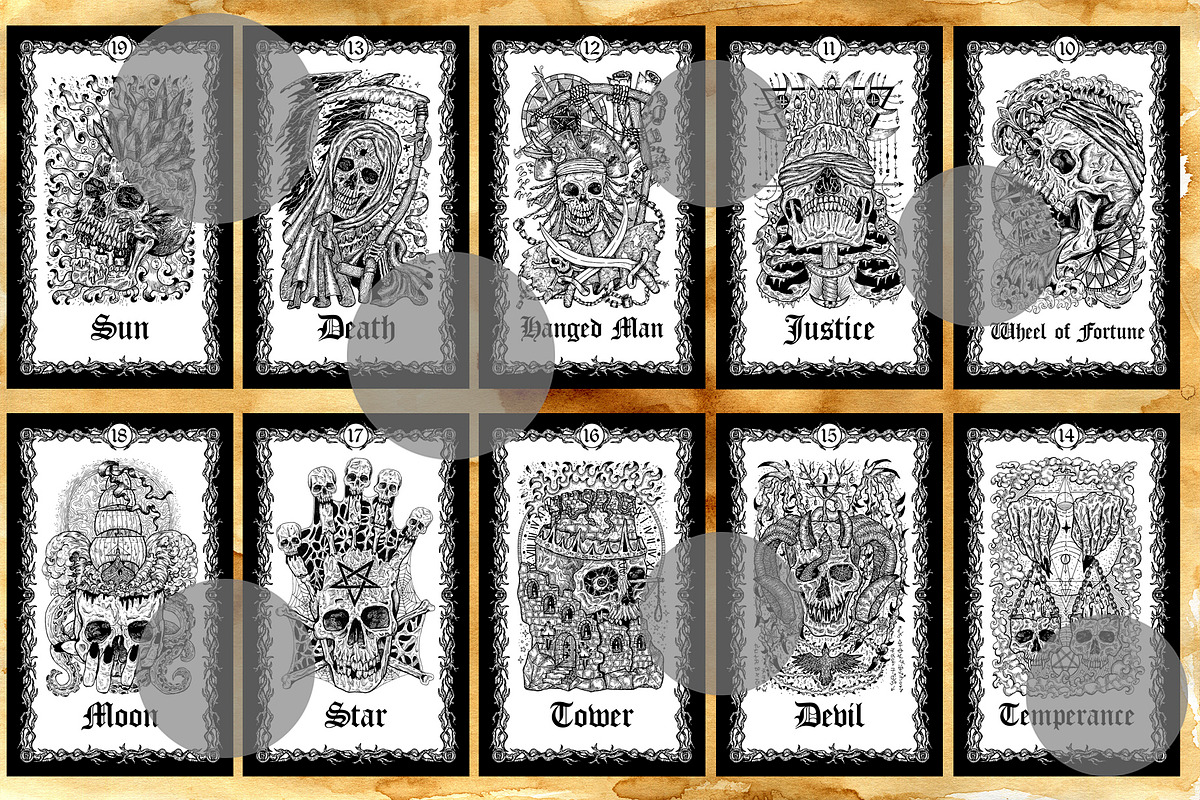 Eternal Bones Tarot, an Illustration by Samiramay (Photo 6 of 11)