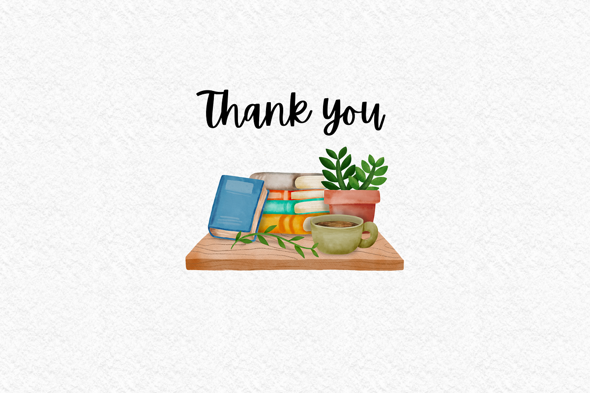 Chill Book watercolor clipart PNG, an Object Illustration by AkiraVilla (Photo 9 of 9)