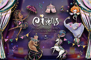 Circus Graphics Clipart PNG, a Sport Illustration by KaramfilaS (Thumbnail 1 of 7)
