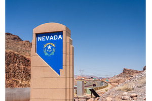 Nevada state sign by the Mike O, an Architecture Photo by Backyard Stock