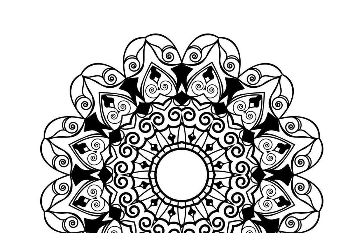 26 mandala vector background design, a Pattern Graphic by NJ Himel (Photo 27 of 27)