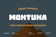 Montuna - Powerful Rough Typeface, a Handwritten Font by alpercakici (Thumbnail 1 of 10)