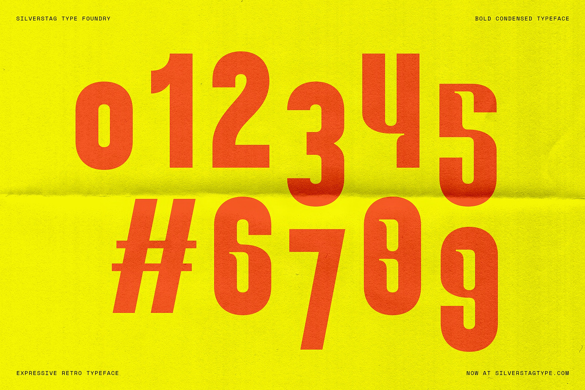 Rettiko - Bold Condensed Typeface, a Sans Serif Font by SilverStag Type Foundry (Photo 7 of 20)
