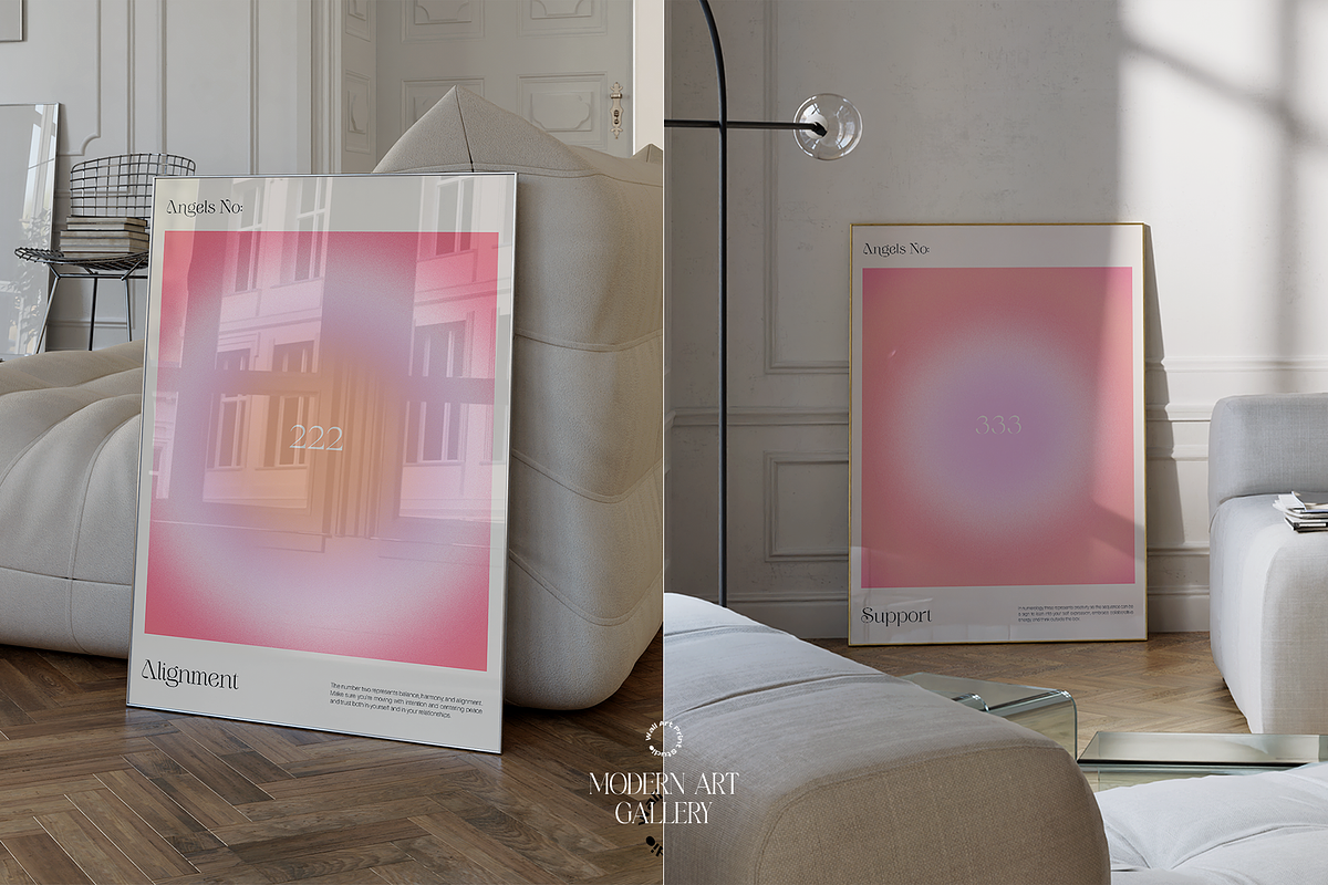 Modern Art Gallery 7, a Graphic by Wall Art Print Studio (Photo 16 of 16)