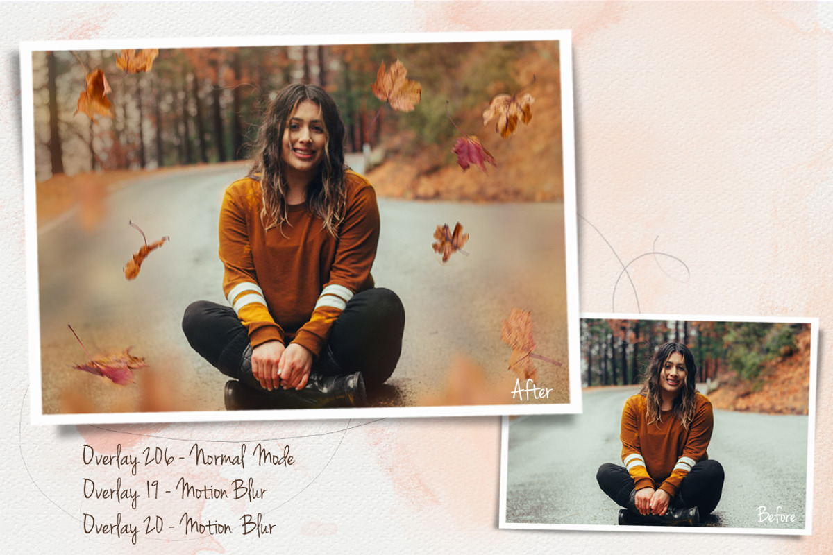 Autumn Leaves Overlays preview 5