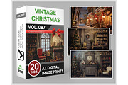 20 Vintage Christmas Backdrop, a Background Photo by KenScape (Thumbnail 1 of 3)