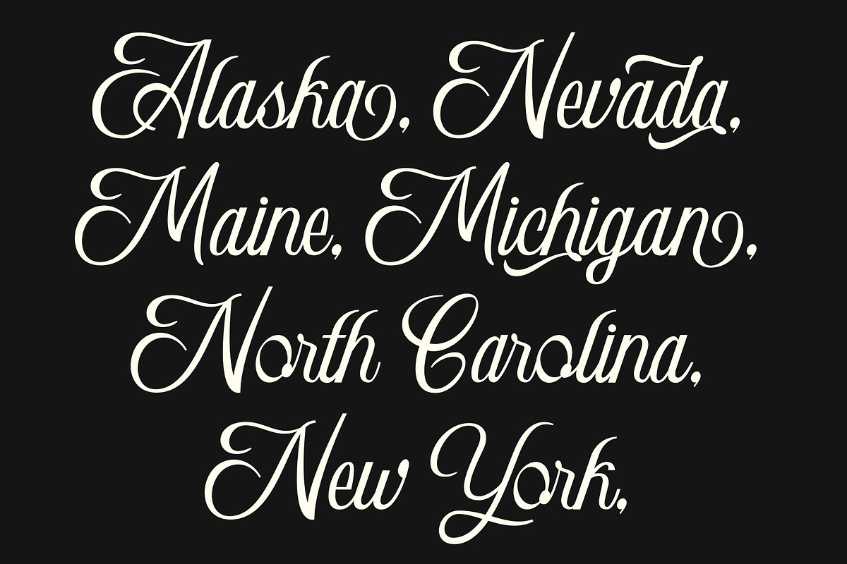 Clamshell - Modern Calligraphy, a Script Font by roomspace creative lab (Photo 2 of 15)