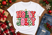 Holly Jolly PNG, a Seasonal Illustration by Watercolor design (Thumbnail 3 of 3)