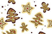 Vintage Christmas digital paper, a Pattern Graphic by ItsDianaDesign (Thumbnail 2 of 8)