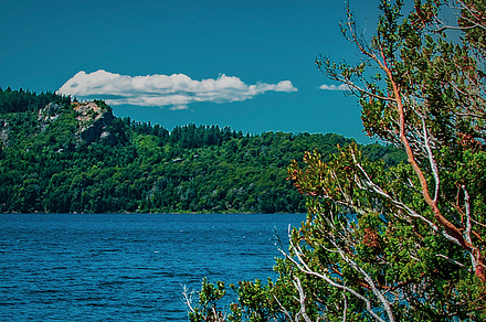 Nahuel huapi lake, bariloche rio negro, argentina, a Nature Photo by DanFLCreativo