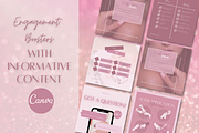 Pink Nail Instagram Template Bundle, a Social Media Template by Faytemplates (Thumbnail 6 of 10)