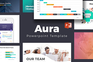 Aura Powerpoint Template