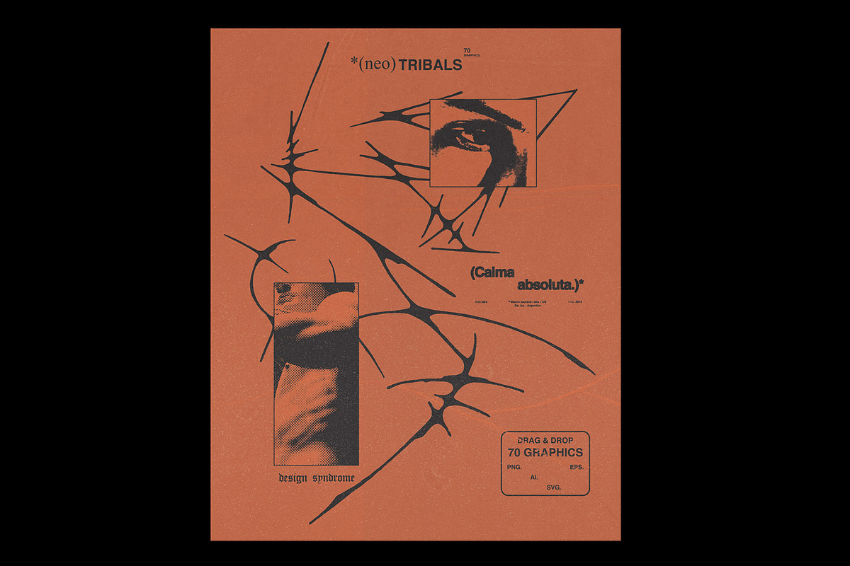 *(Neo) Tribals Graphics Pack, an Illustration by Design syndrome (Photo 5 of 6)