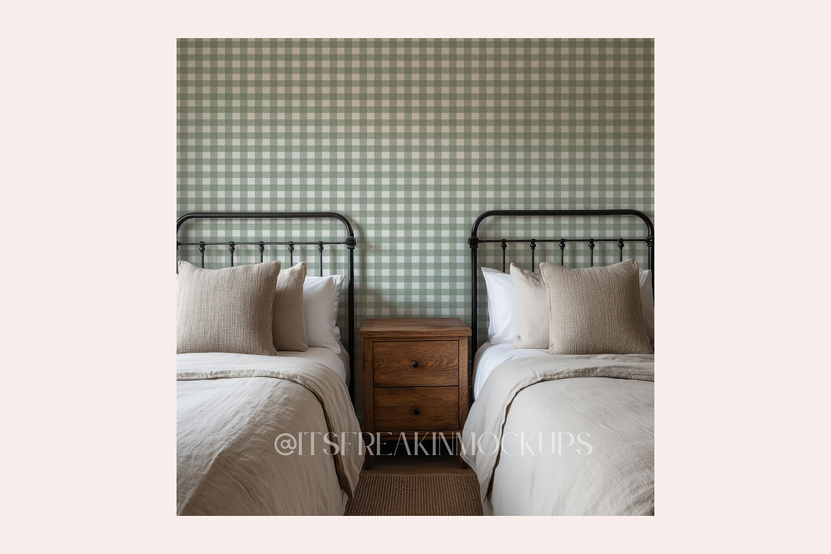 Bedroom Wallpaper Mockup PSD, a Household Mockup by ItsFreakinMockups (Photo 2 of 4)