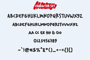 Hartsinger Unique Display Font, a Handwritten Font by Maulana Creative (Thumbnail 8 of 10)