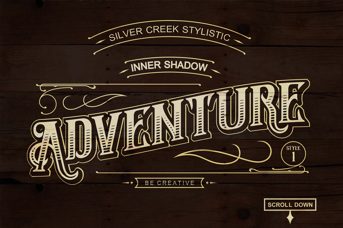 Silver Creek Typeface preview 2