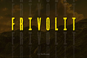 Frivolit, a Sans Serif Font by KoNoap (Thumbnail 1 of 5)