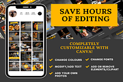 Food Restaurant Instagram Template, a Social Media Template by LushBury (Thumbnail 6 of 8)