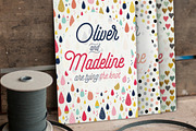 3 Fun Pattern Wedding Suite, an Invitation Template by BlueRobinDesignShop (Thumbnail 4 of 6)
