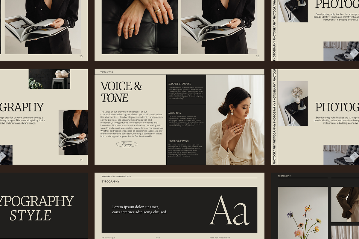 MARISA | Brand Guidelines Template, a Templates & Theme by ByPriscilaStudio (Photo 2 of 12)