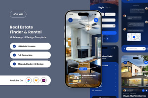 Homix – Real Estate Finder UI Design, an App Template by twinstd