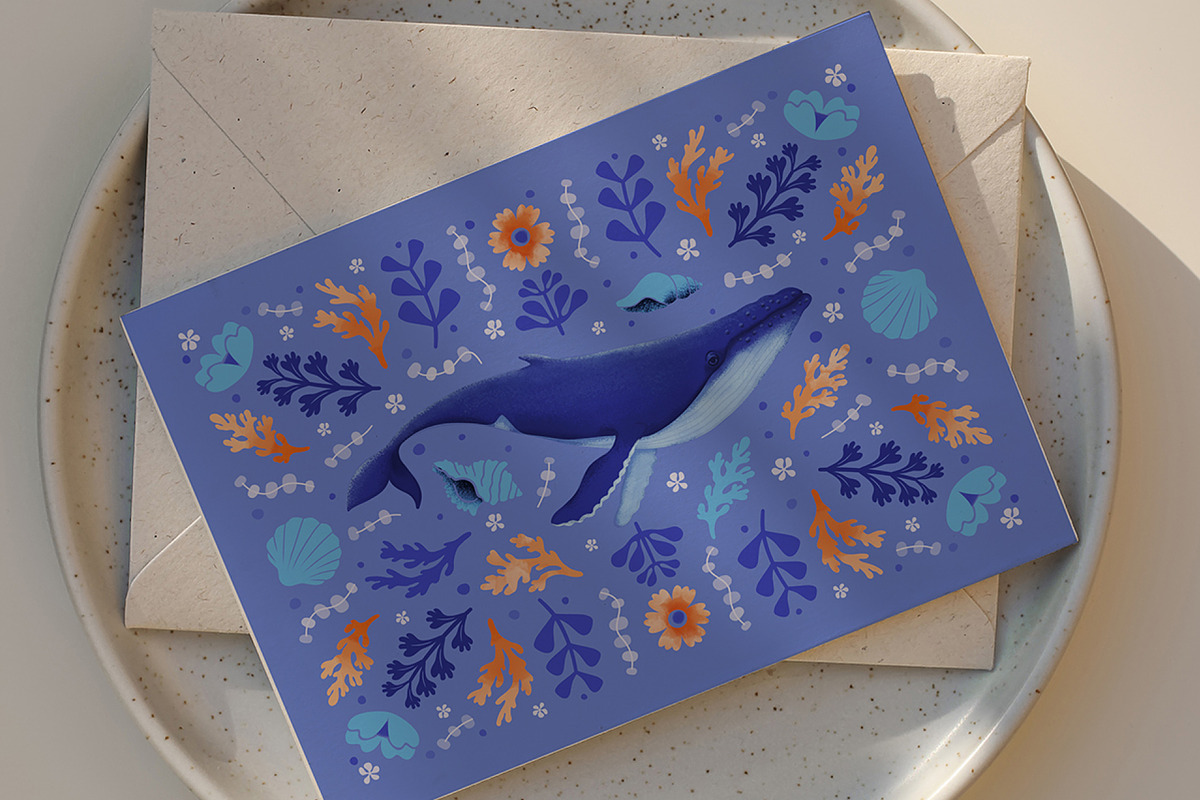 Whale Creator: 100 Procreate Brushes, a Brush Add-On by Pencil Twist (Photo 9 of 11)