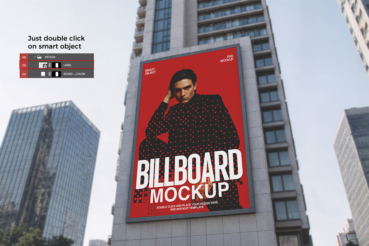 Outdoor Street Billboard Mockup, an Advertising Mockup by RamStudio2 (Photo 8 of 9)