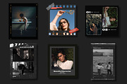 Kodak and Fuji Film Frames, a Social Media Template by Presets store (Thumbnail 2 of 8)